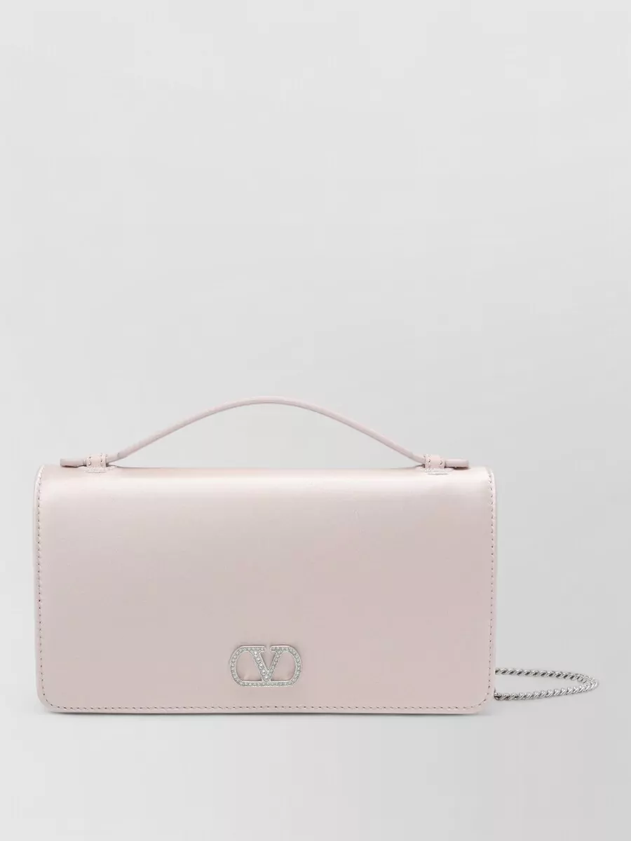 Valentino Garavani Vlogo Signature Mini Fabric Crossbody Bag