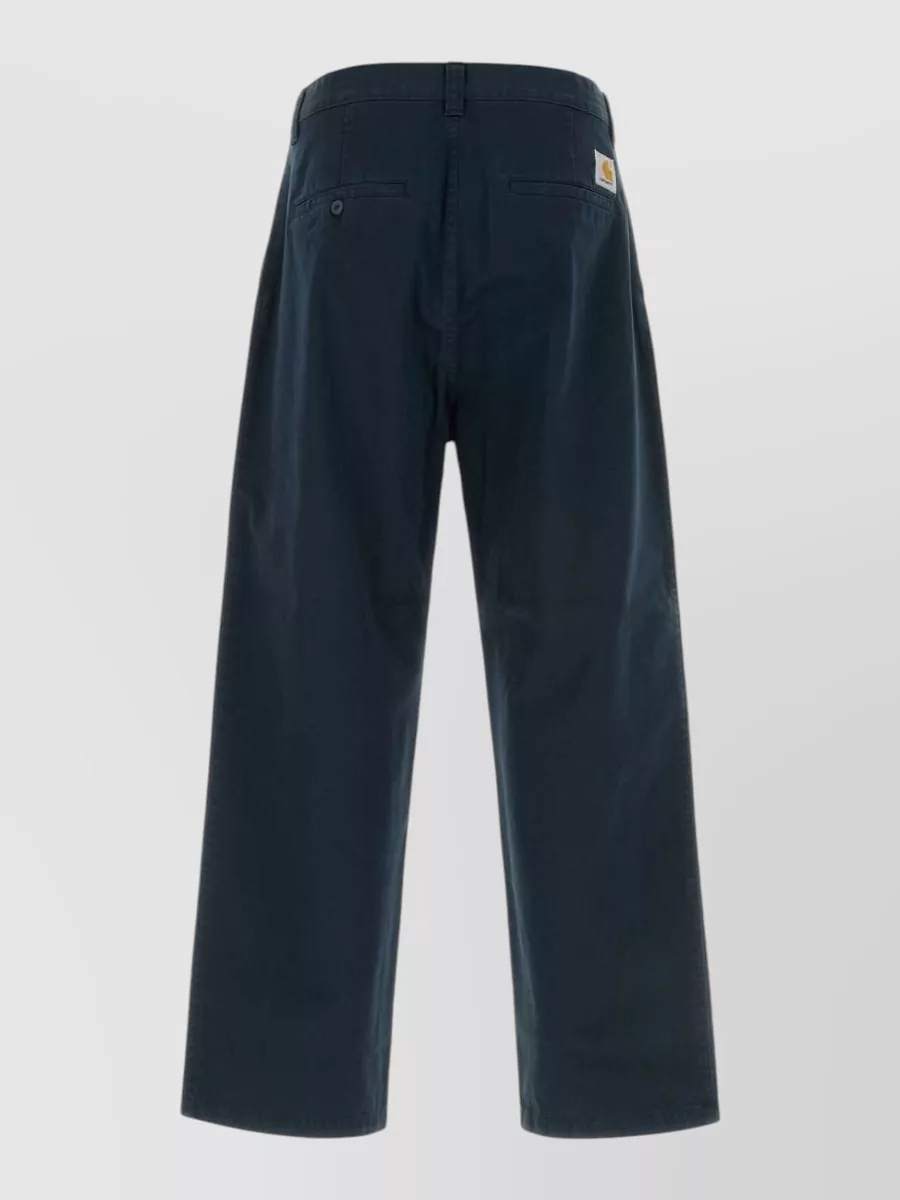 Carhartt Wip Cotton Wide-Leg Trousers
