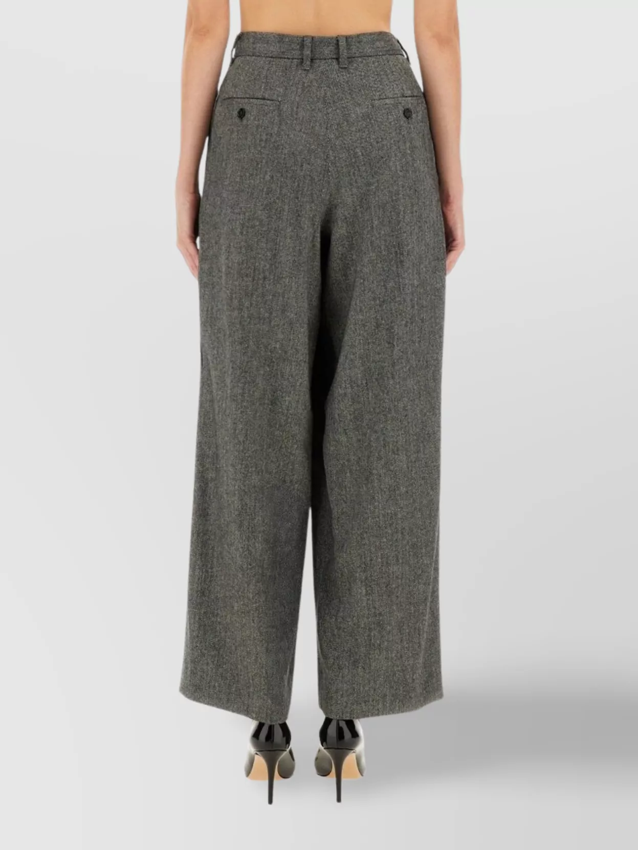 S Max Mara High Waist Wide Leg Trousers Nice