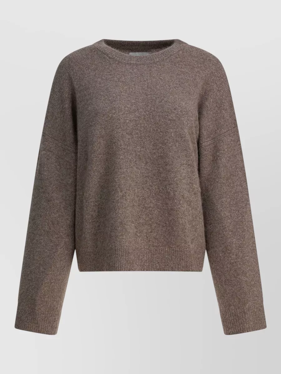 Loulou Studio Wool yak wool crewneck long-sleeve sweater