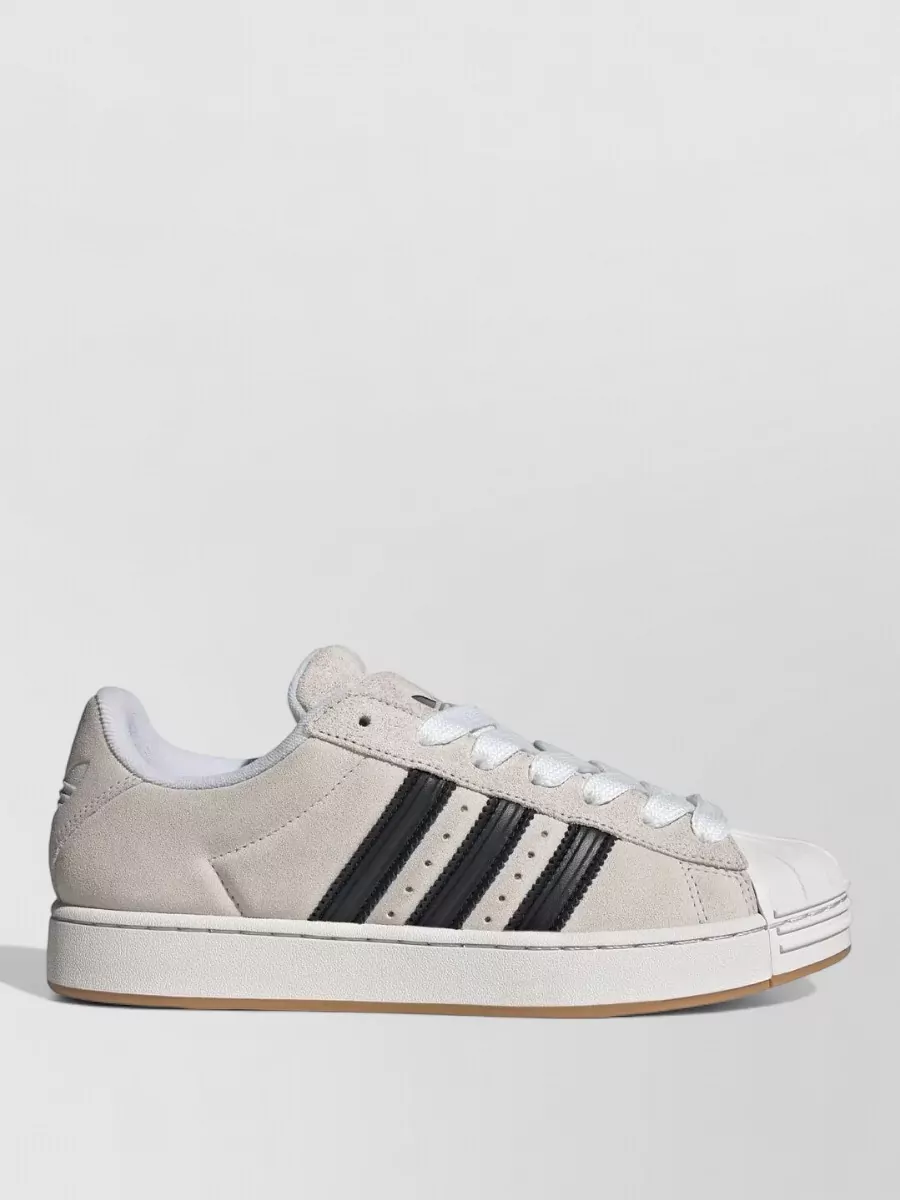 Adidas Leather Lace-Up Sneakers