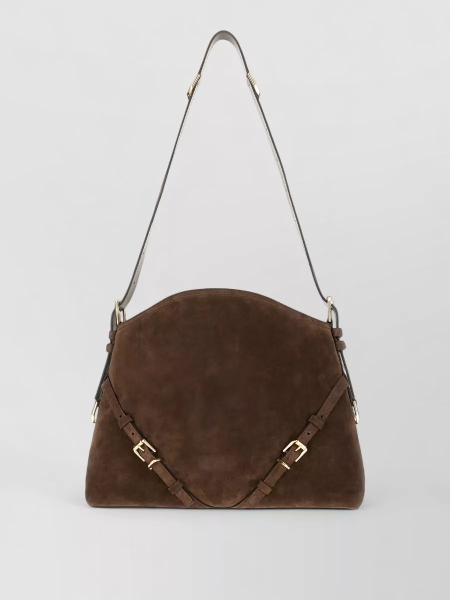 Givenchy voyou medium leather shoulder bag