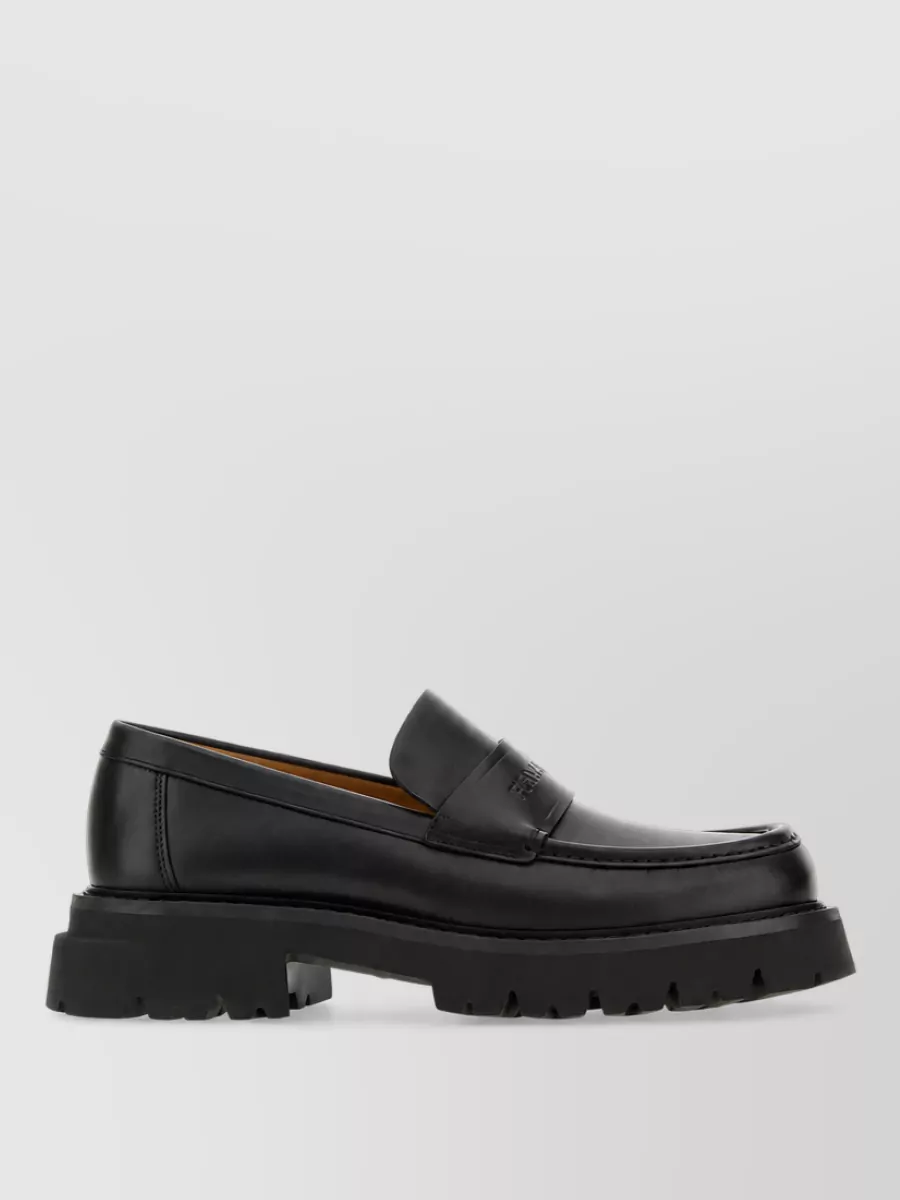 Ferragamo Leather Loafers