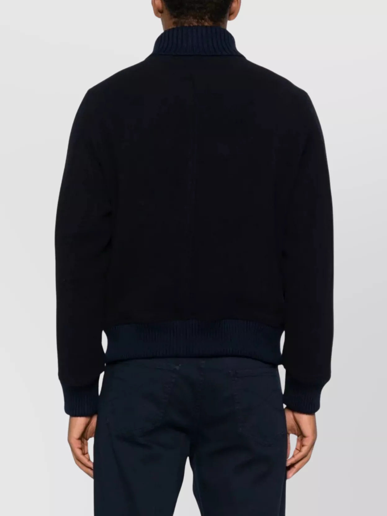 Eleventy Bomber Jacket Shawl Collar
