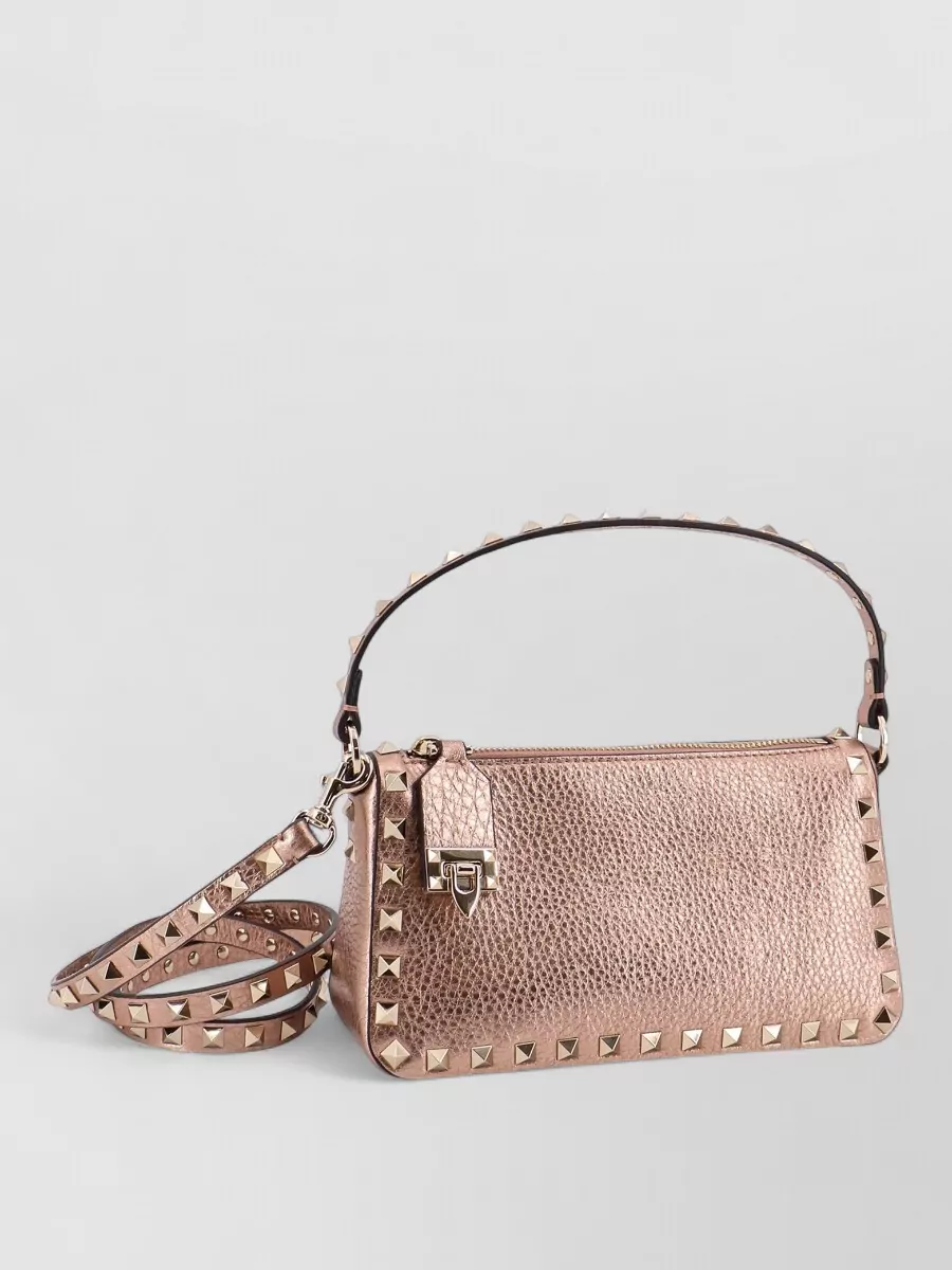 Valentino Garavani Rockstud Spike Small Leather Shoulder Bag