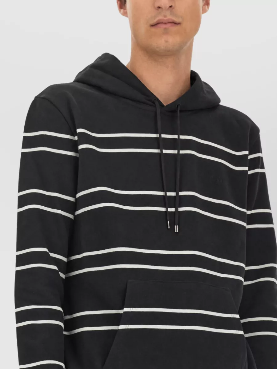 Saint Laurent Striped Hoodie