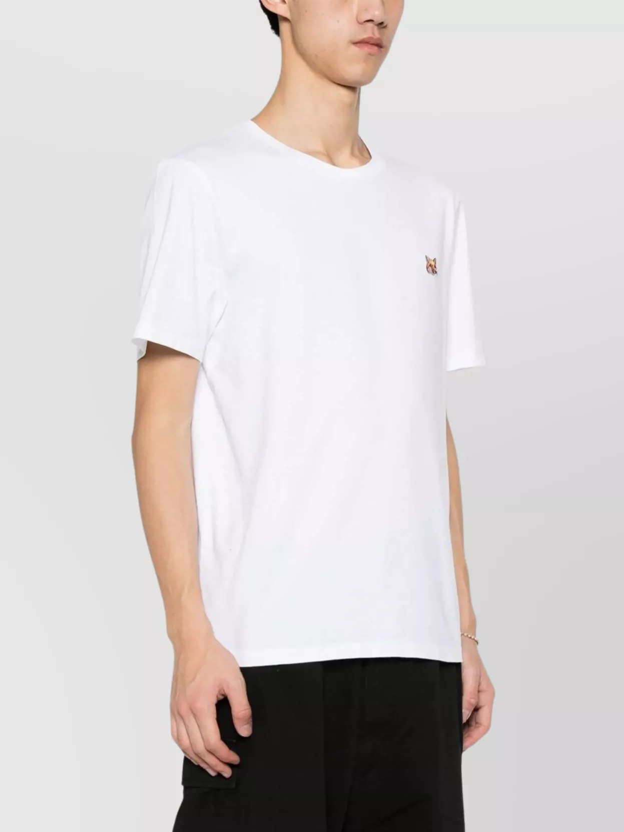 Maison Kitsuné Fox Head Patch T-Shirt