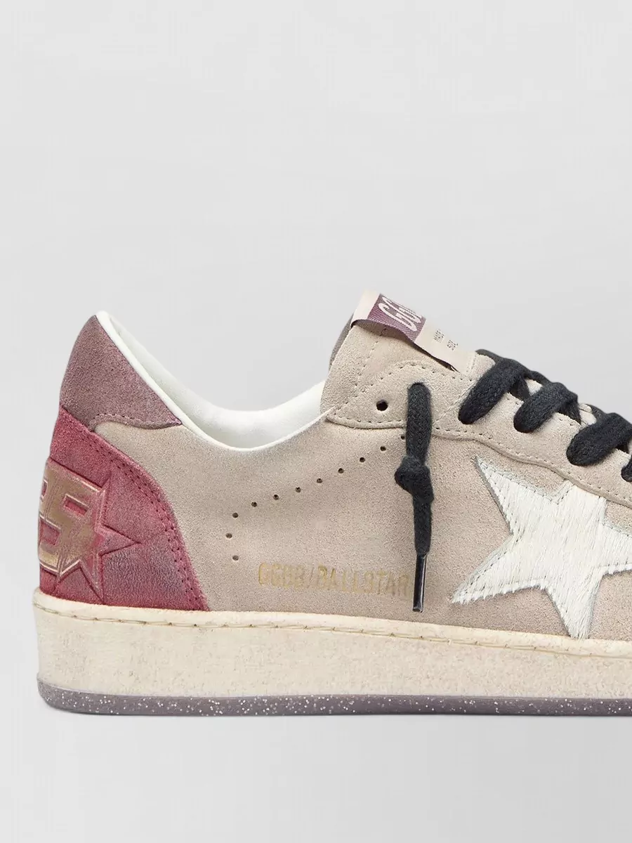 Golden Goose Leather Low-Top Sneakers
