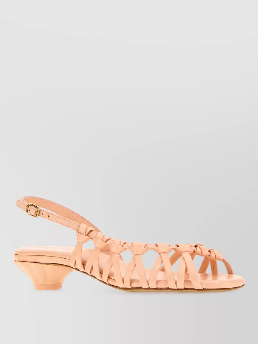 Chloé leather mules