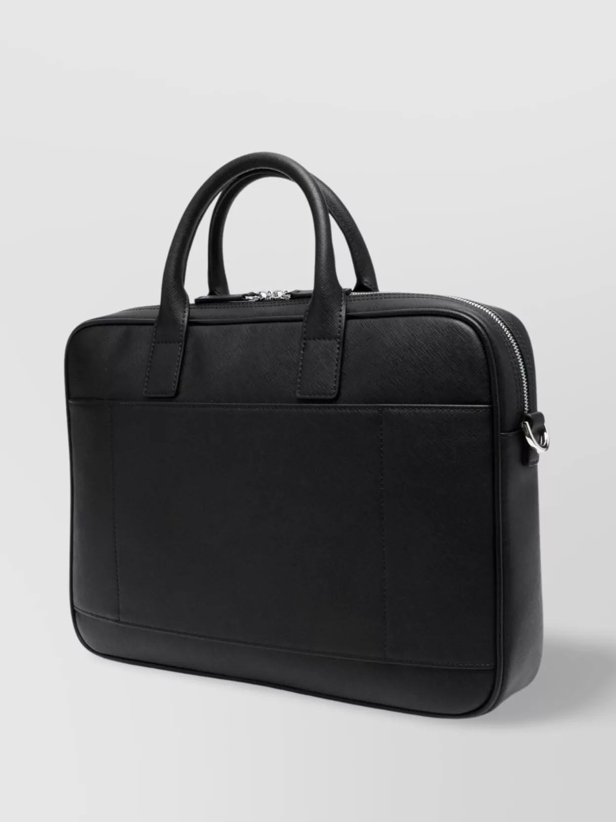 Emporio Armani Grained Briefcase