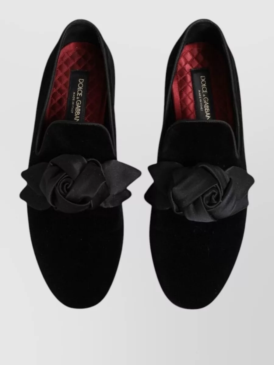 Dolce&Gabbana Velvet Loafers
