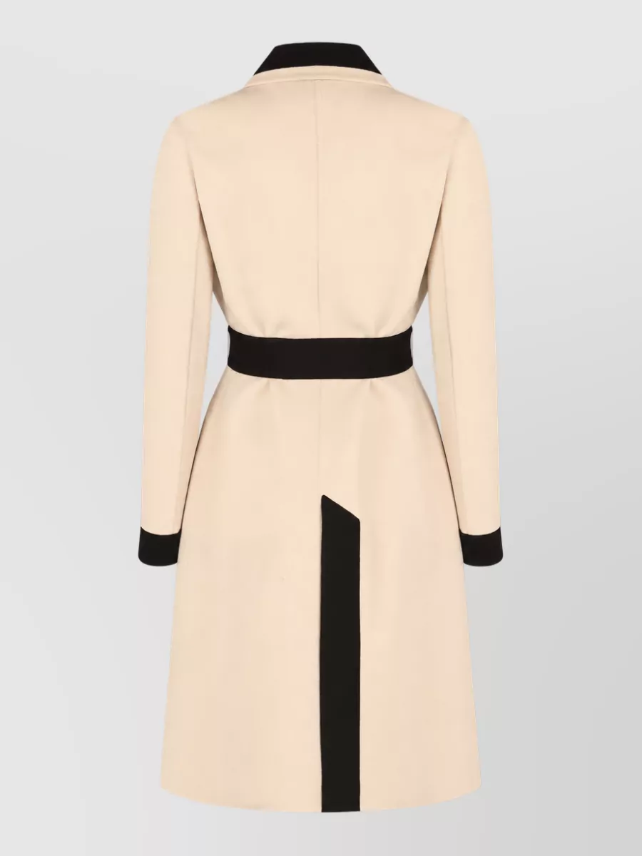 Valentino Garavani Cashmere Single Breasted Coat