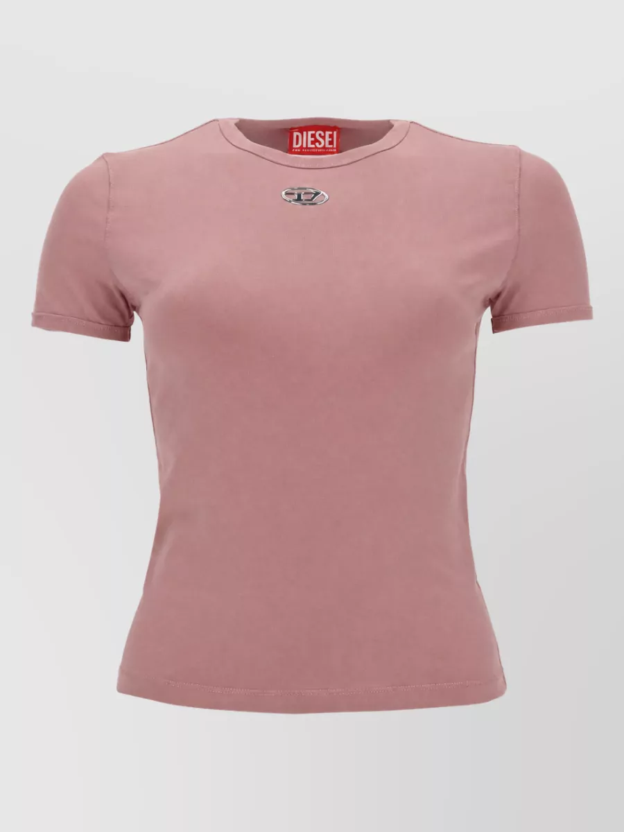 Diesel Short Sleeve Round Neck Slim Fit T Shirt