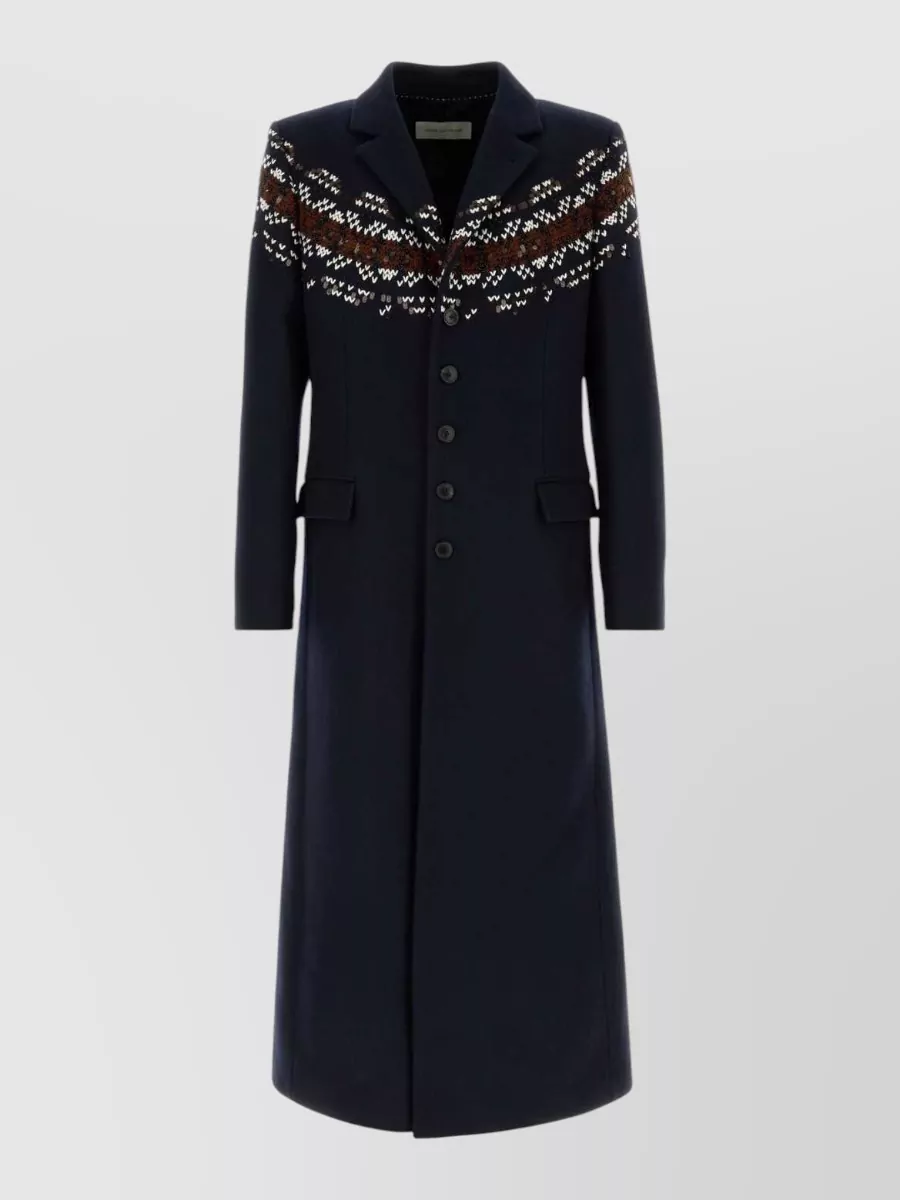 Dries Van Noten single-breasted coat