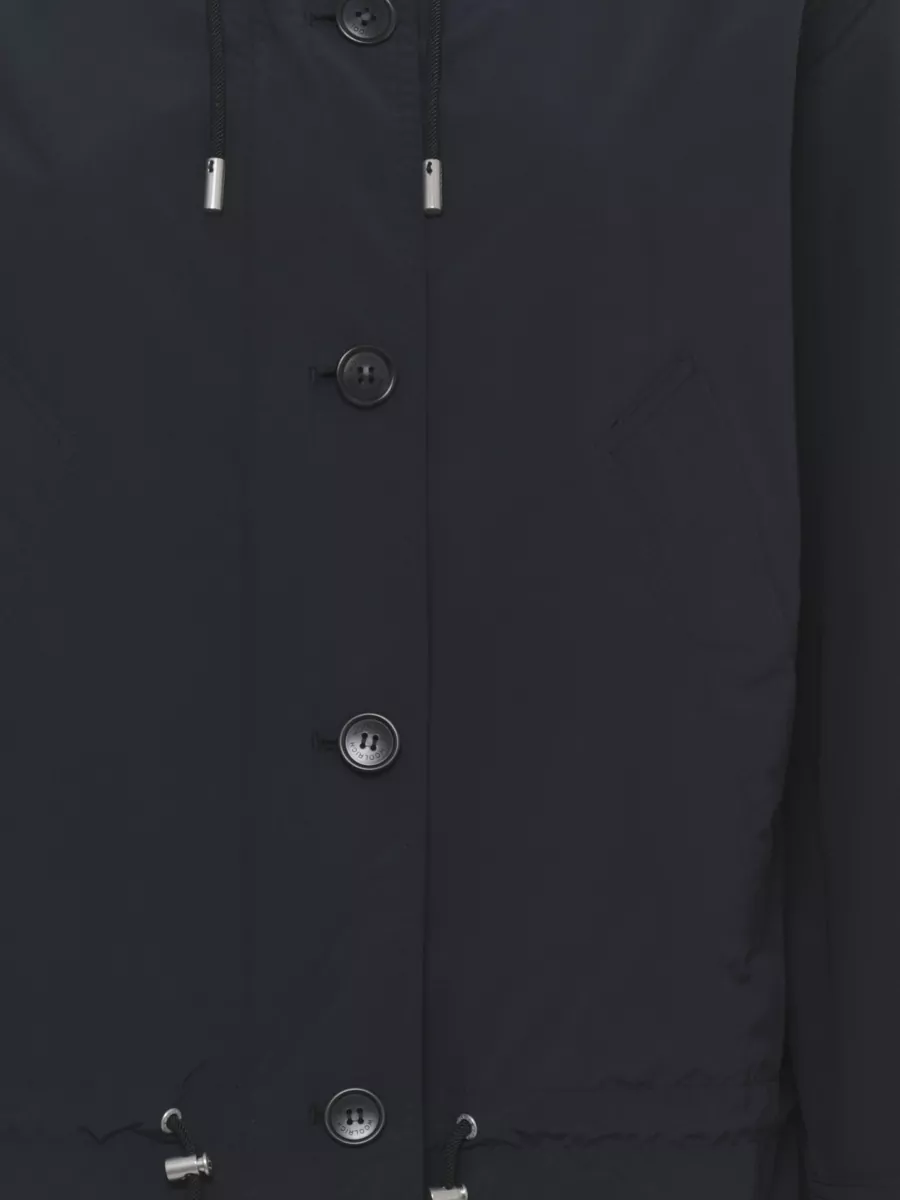 Woolrich Hooded Short Parka Coat