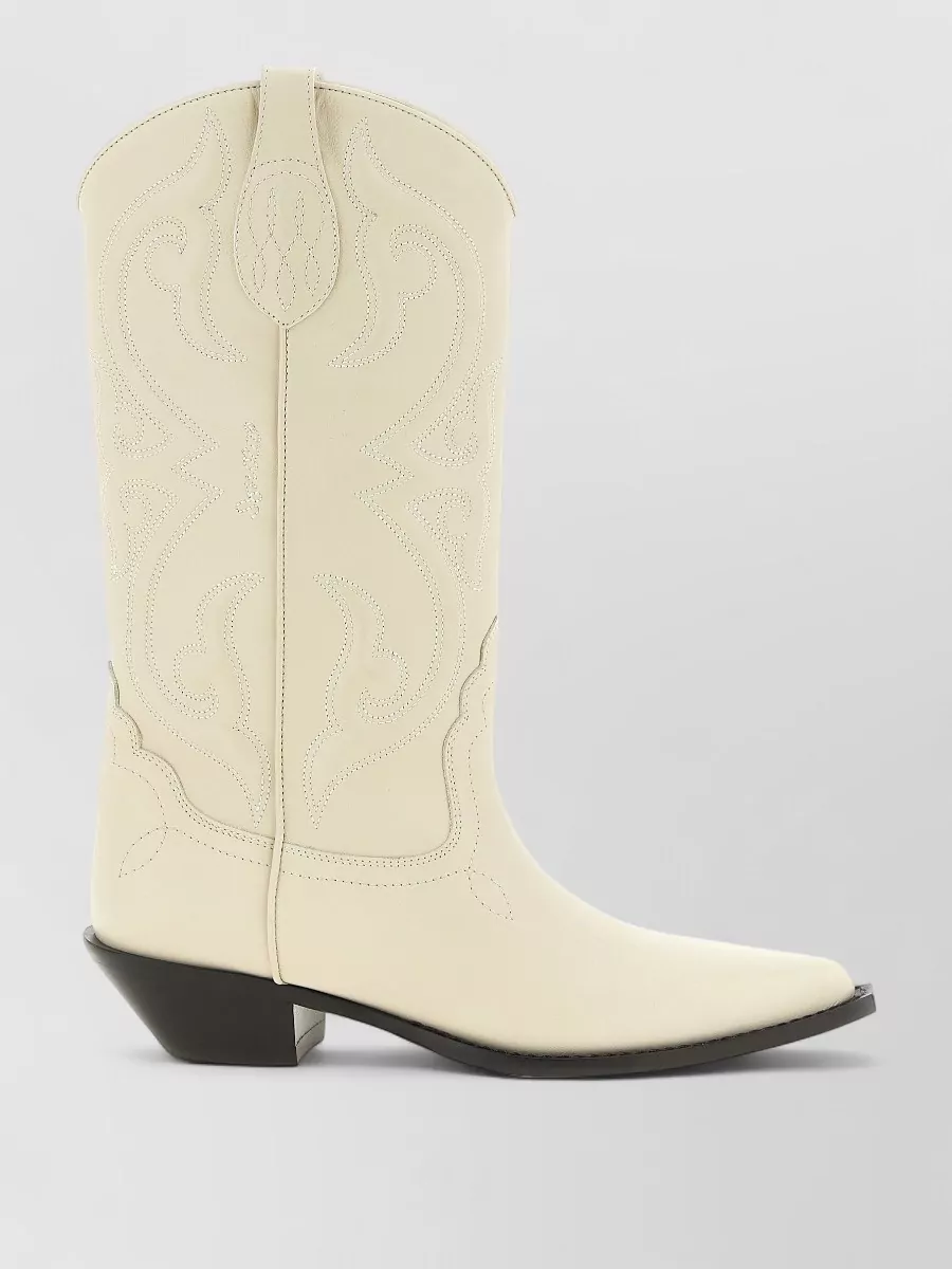 Sonora leather yuma tube leg boots