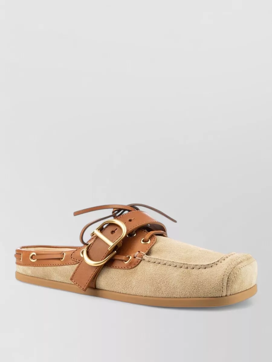 Christian Dior leather loafers
