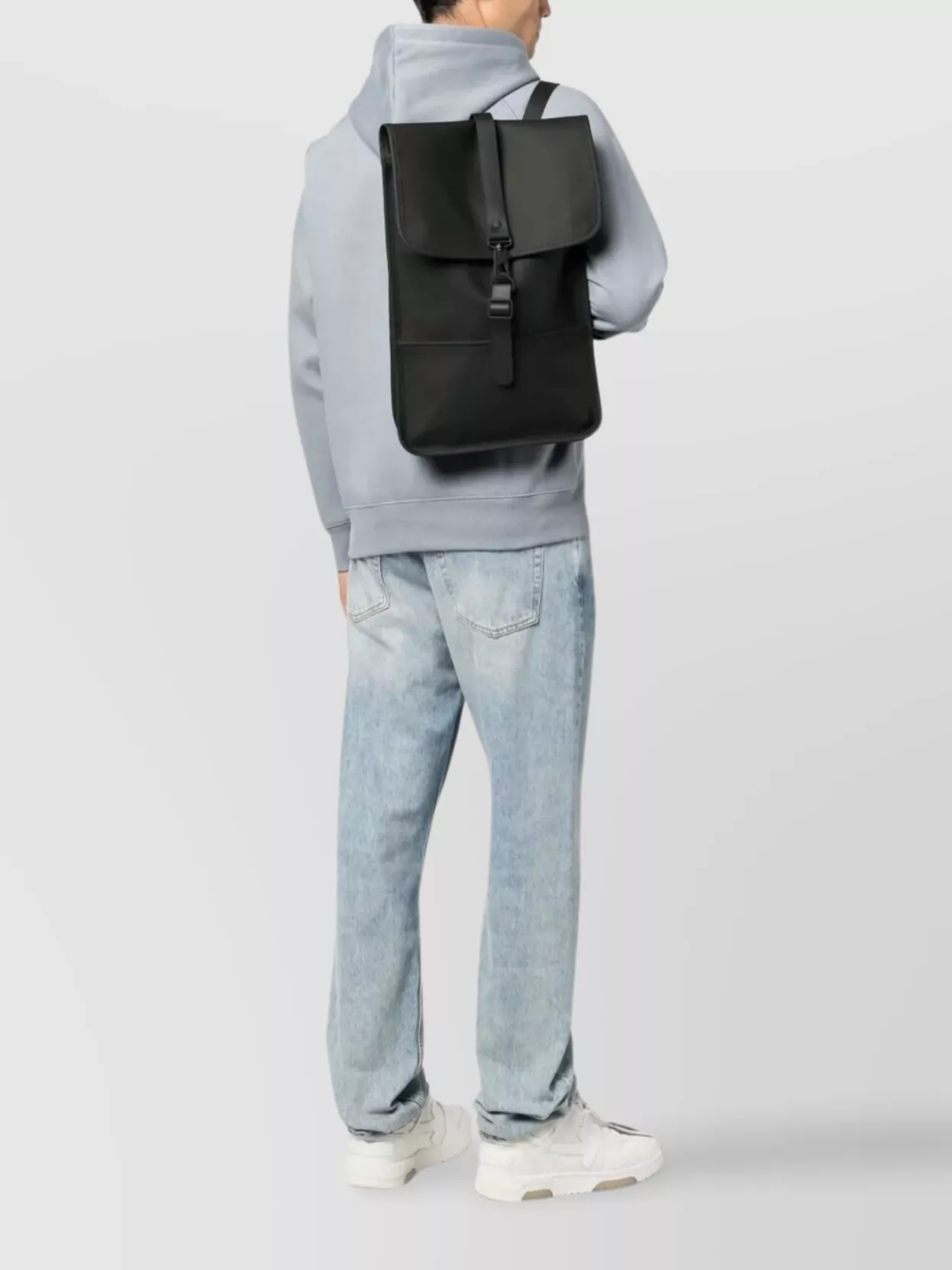 Rains Mini Backpack Featuring Buckle Detail