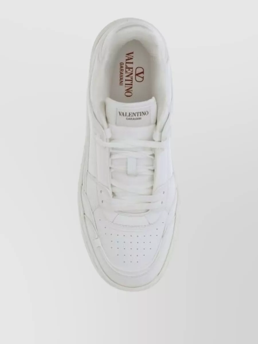 Valentino Garavani Calf Leather Low-Top Sneakers