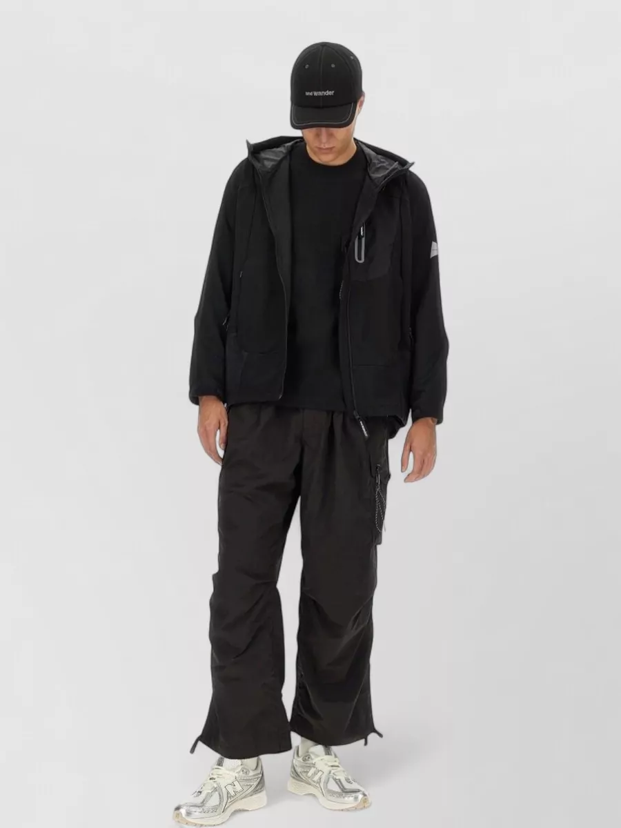 And Wander hooded parka
