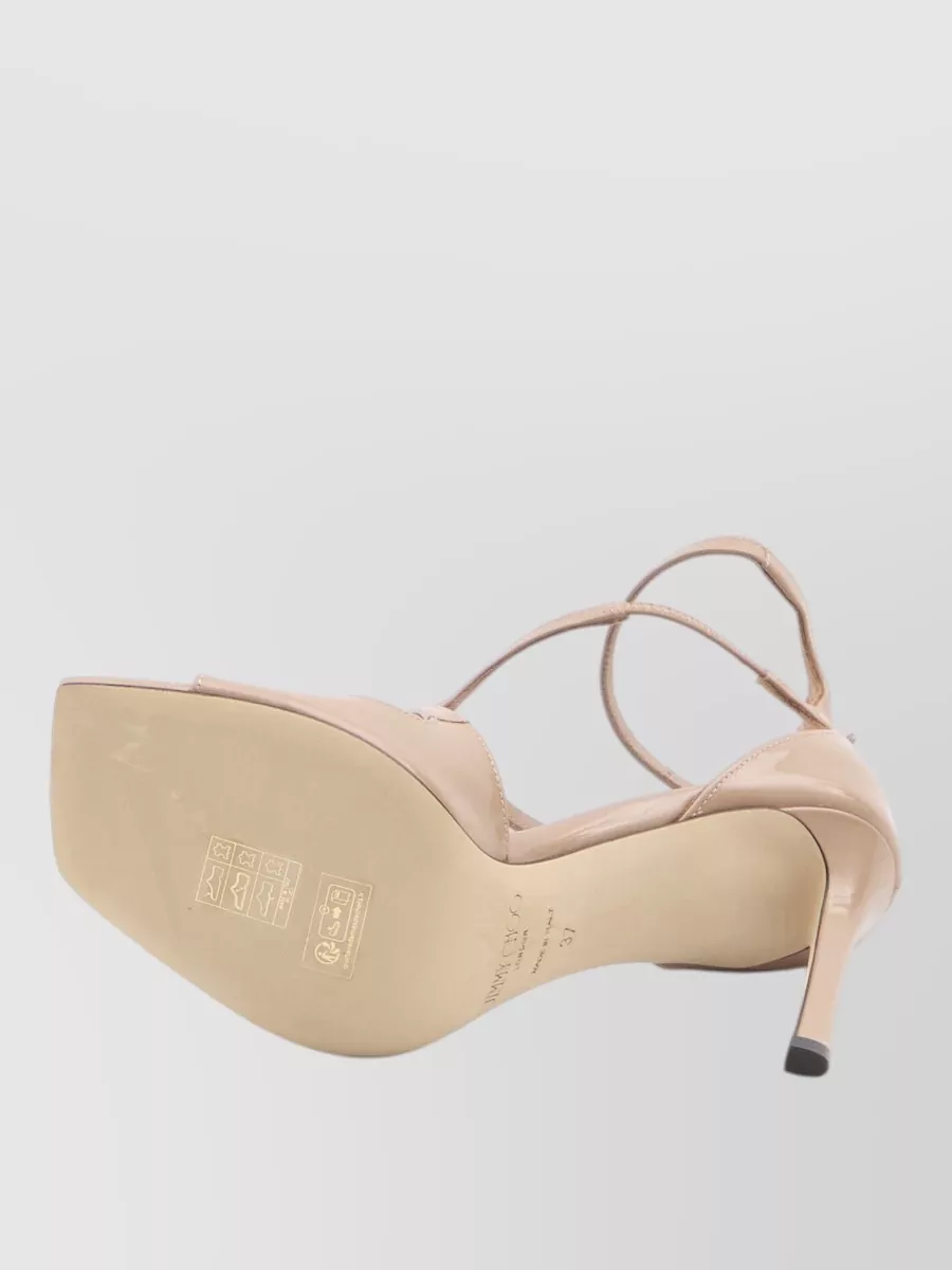 Jimmy Choo Azia Patent Leather High Heel Sandals