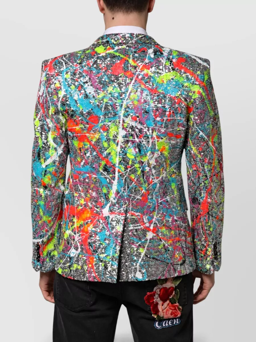 Dolce&Gabbana Silk Single-Breasted Blazer