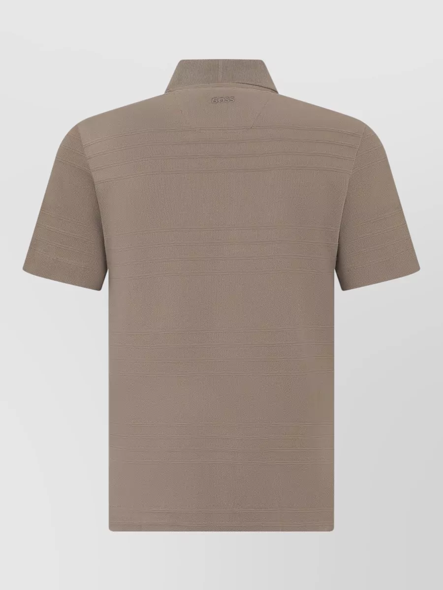 Boss Short-Sleeve Cotton Polo Shirt