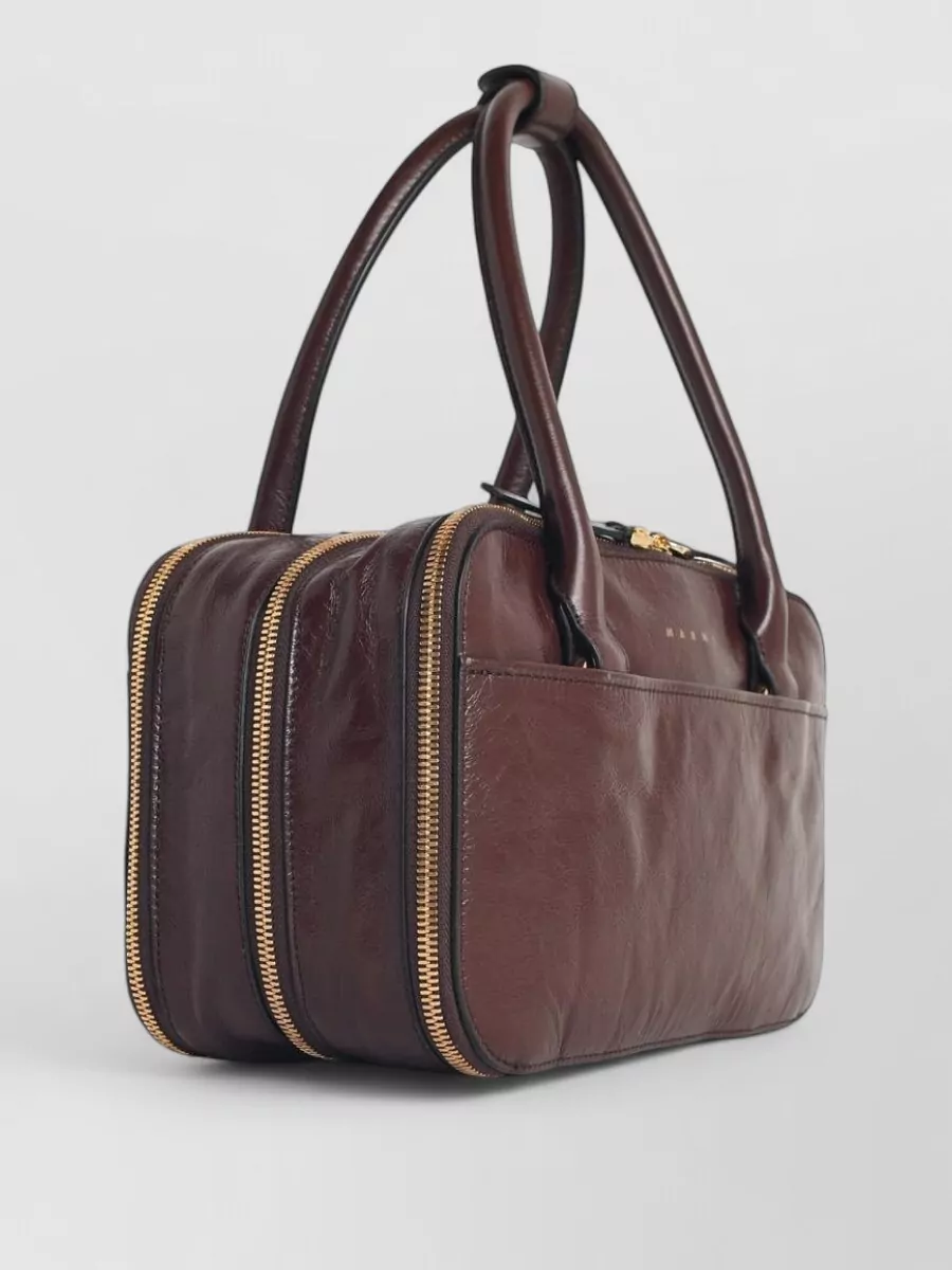 Marni Small Calf Leather Shoulder Bag