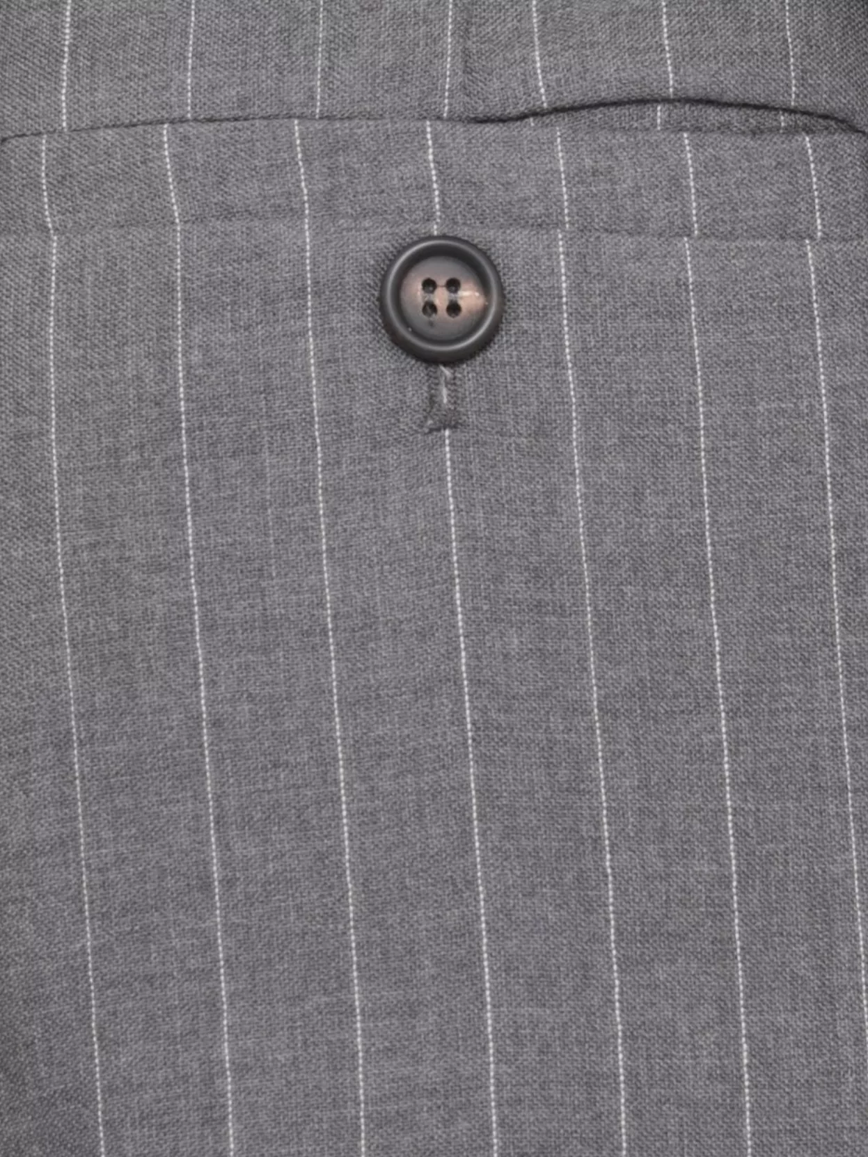 Brunello Cucinelli Wide Leg Pinstriped Trousers And Belt In Gray