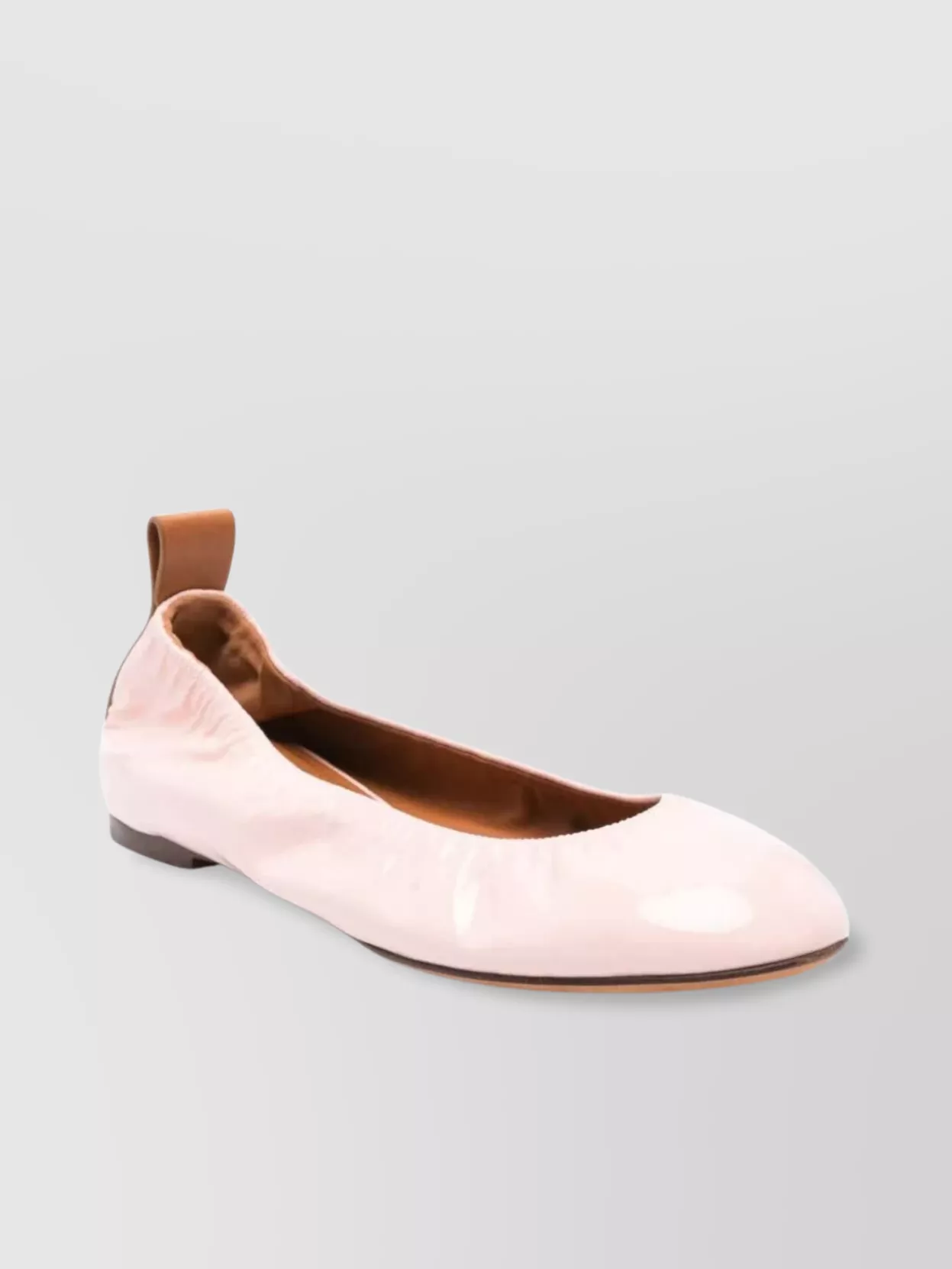 Lanvin - round toe flat sole ballerina shoes