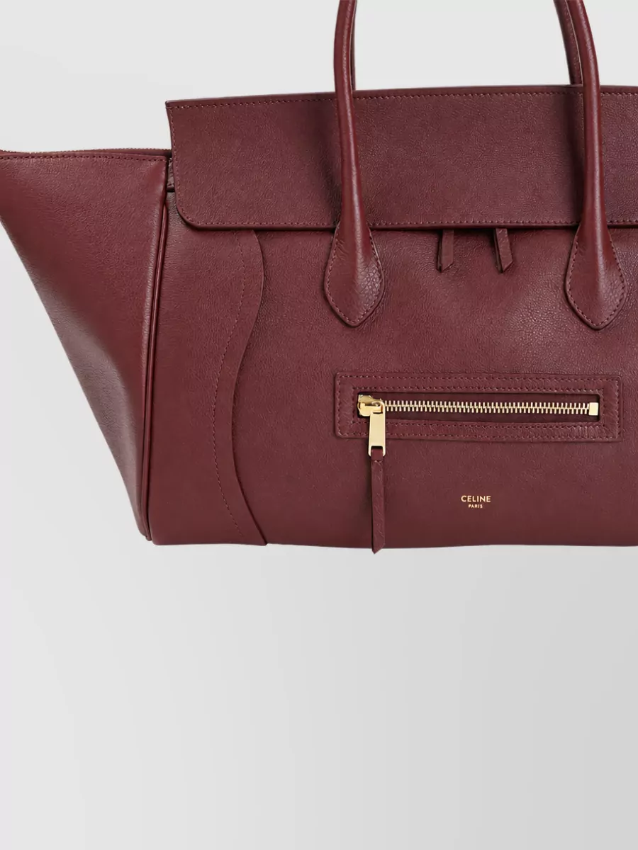 Celine Leather medium tote bag
