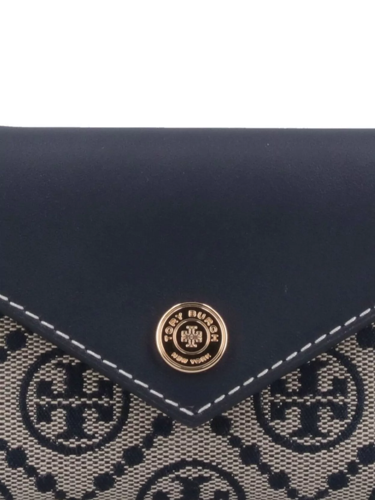 Tory Burch Leather Purses Stitch Detailing