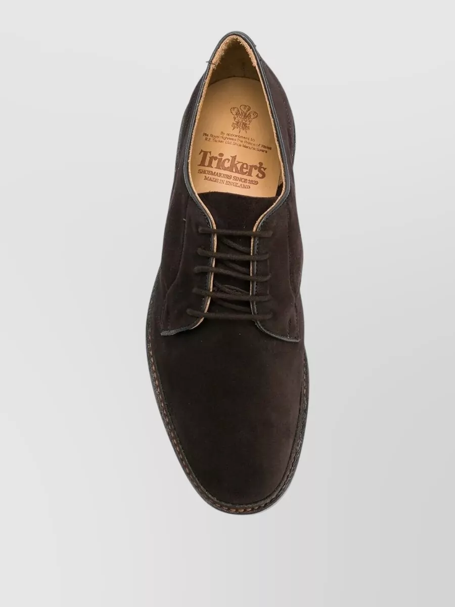 Tricker's Leather Lace-Up Shoes