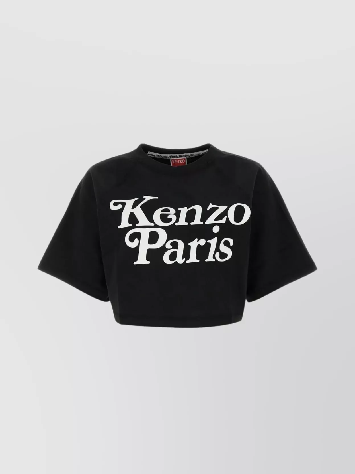 Shop Kenzo Relaxed Raglan-sleeve Cotton T-shirt In Black
