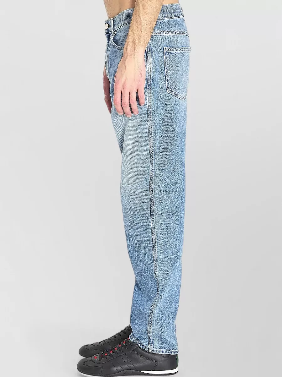 Gucci Slim Fit Denim Trousers Five Pocket