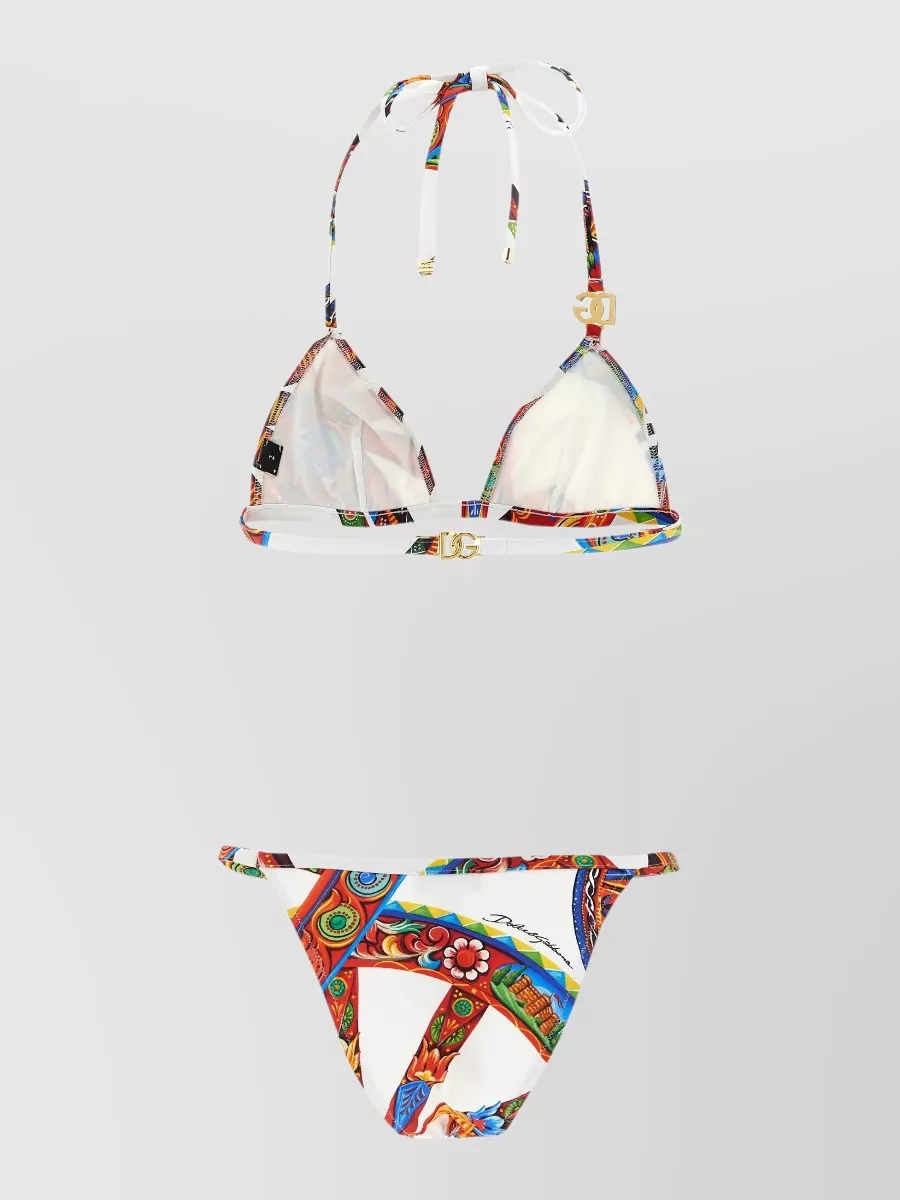 Dolce&Gabbana Printed Bikini