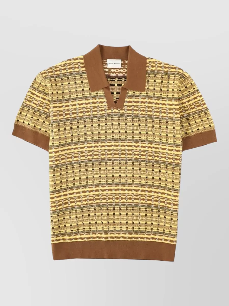 Drôle De Monsieur cotton relaxed-fit polo jumper