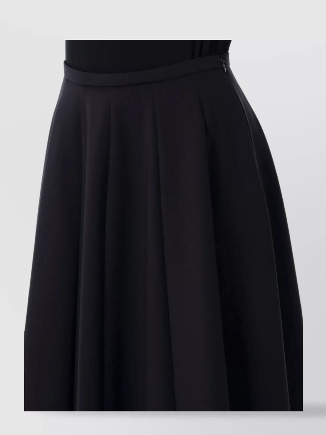 Fabiana Filippi Pleated High Waist Circle Skirt
