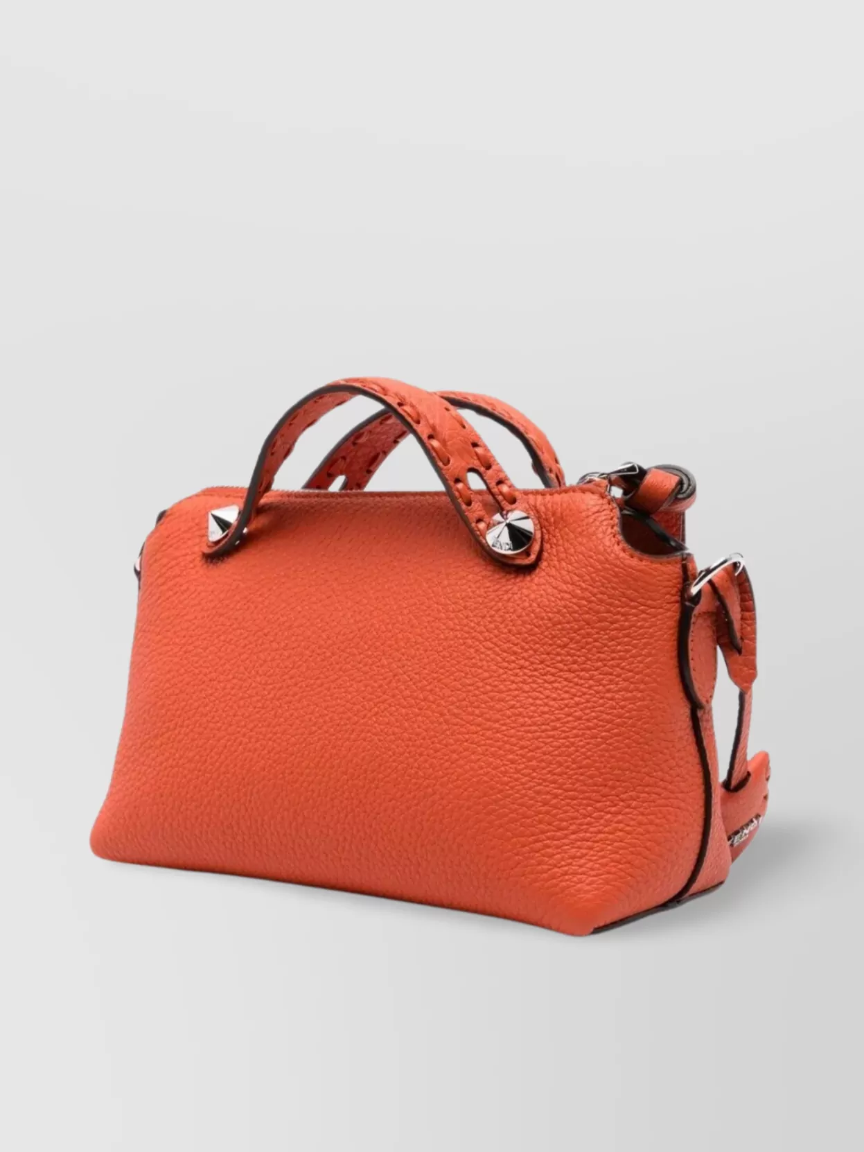 Fendi Orange By The Way Selleria Mini Mini Bag In Orange