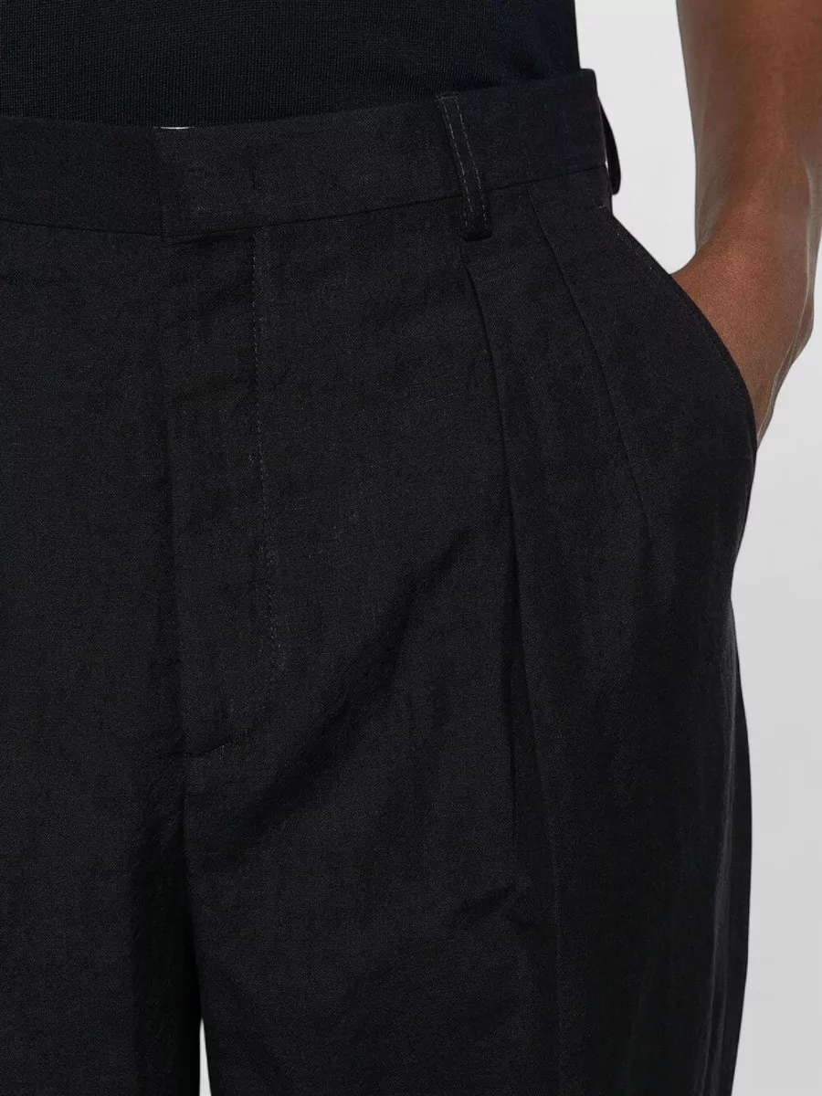 Cellar Door Pleated Tailored Shorts
