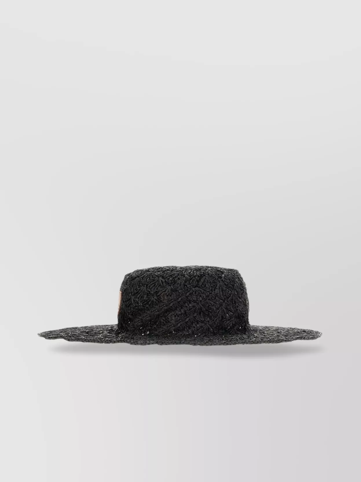 Isabel Marant Wide Brim Raffia Hat With Textured Design