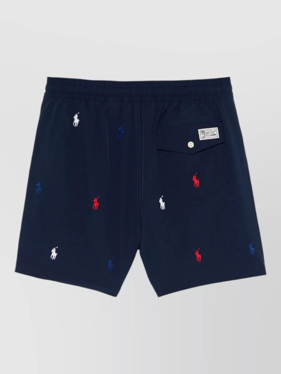 Polo Ralph Lauren Logo-Embroidered Swim Shorts