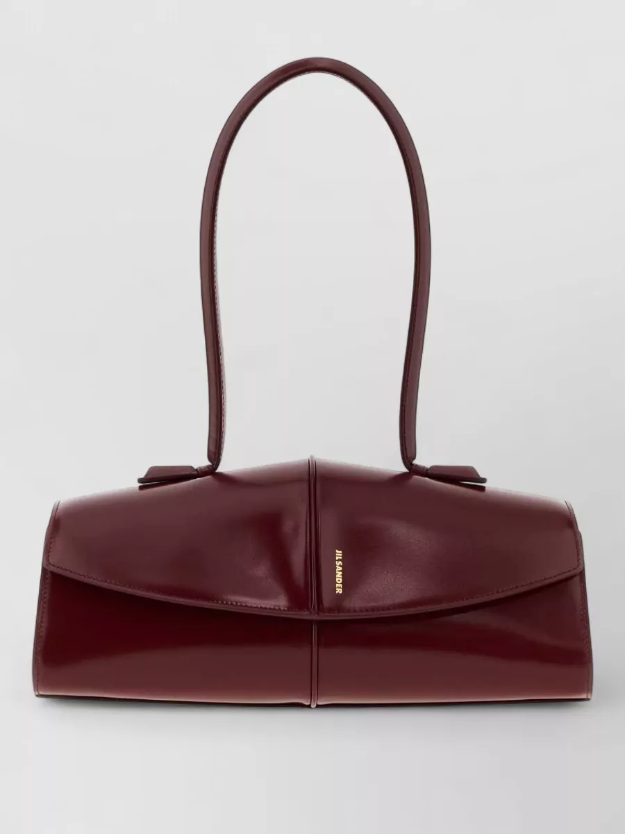 Jil Sander leather shoulder bag