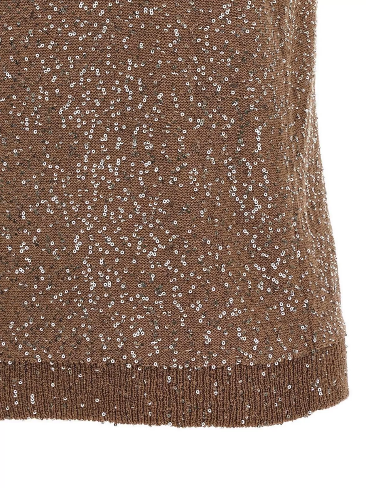 Weekend Max Mara Sequin Scoop Neck Sleeveless Top