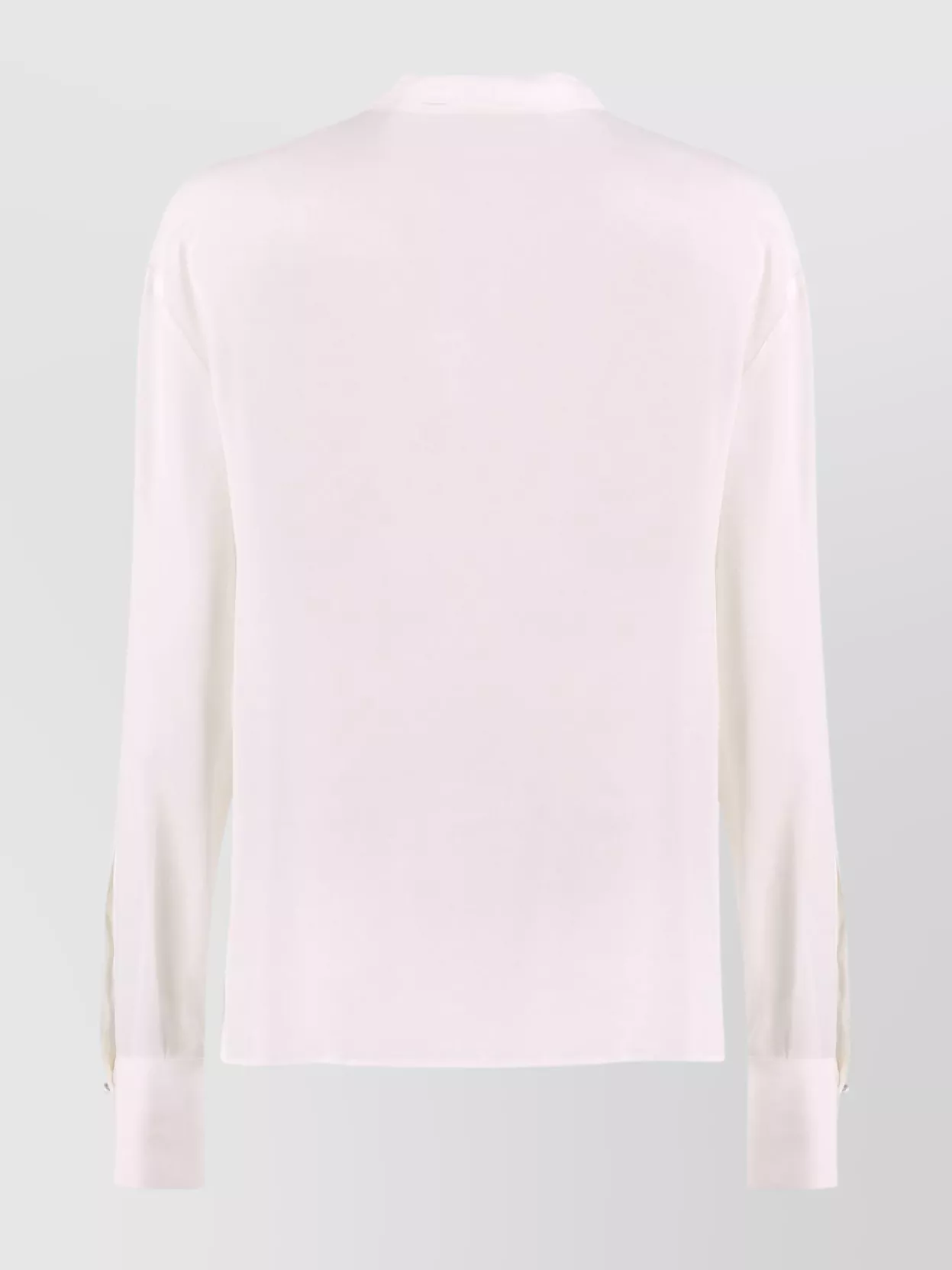 Genny Beads Embroidery Sheer Fabric Shirt