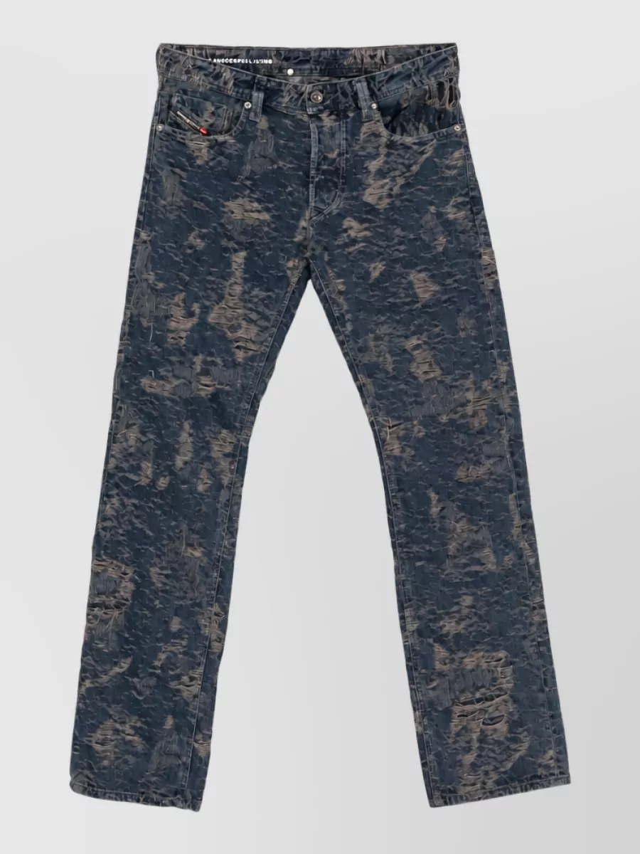 Diesel Denim Straight-Leg Jeans