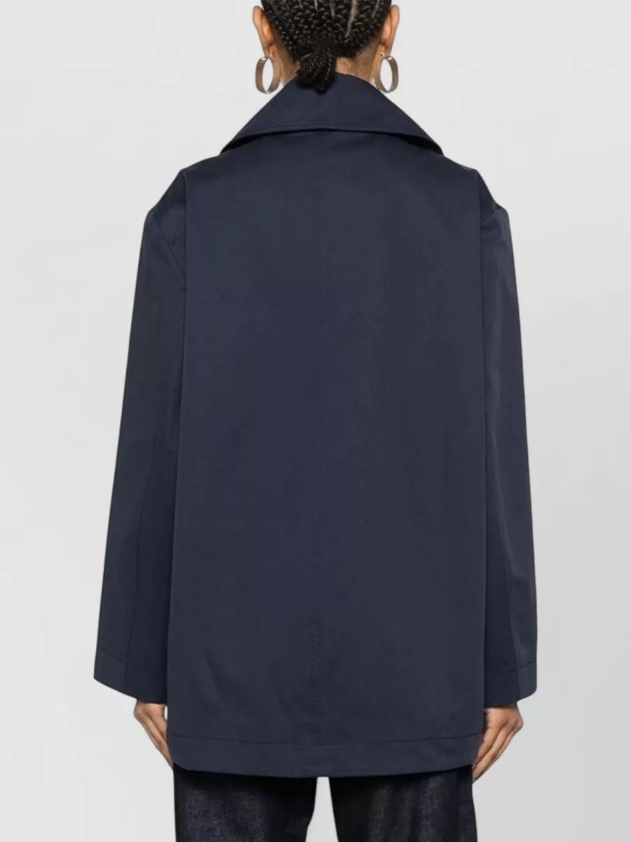 Semicouture Cotton Double-Breasted Blazer