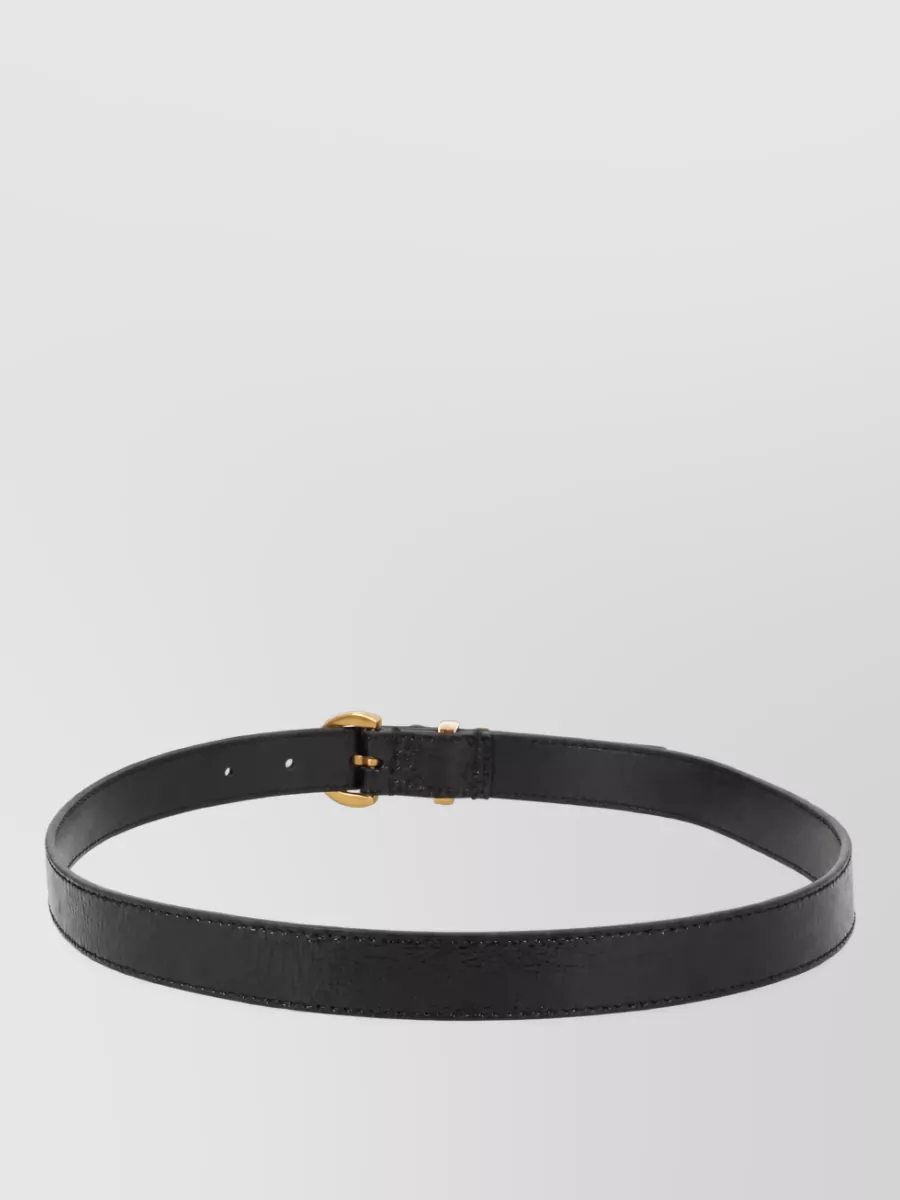 Pinko Leather Logo Belt