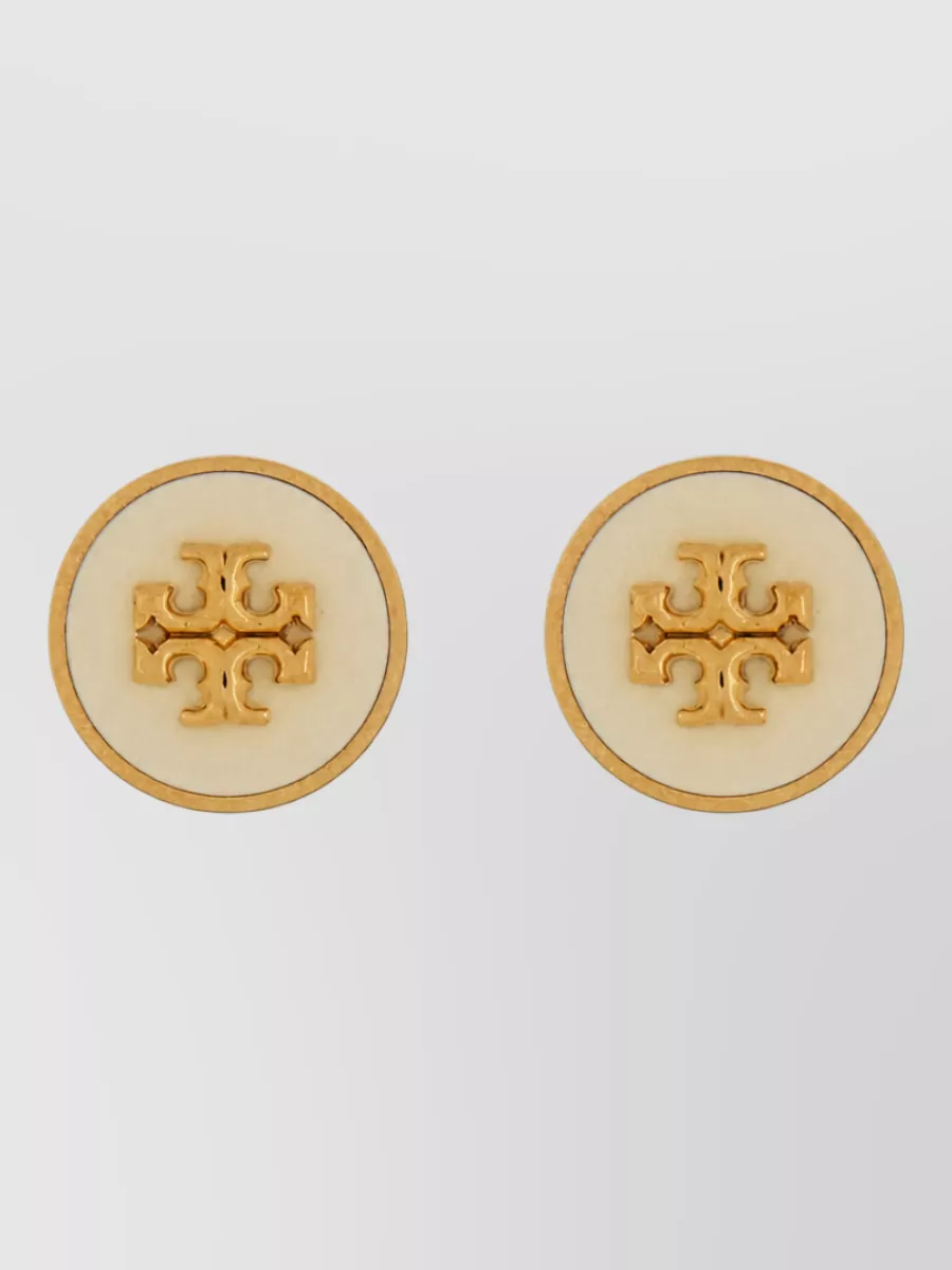 Tory Burch enamel stud earrings