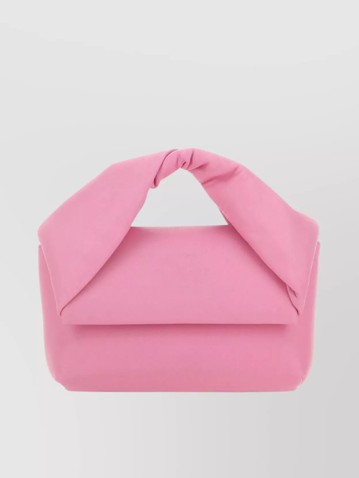 Shop Jw Anderson Midi Twister Leather Handbag In Pink